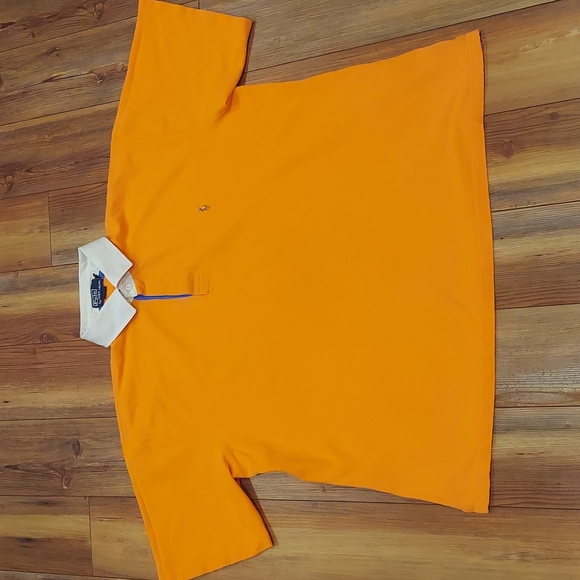 Polo Ralph Lauren Other - Vintage Polo Rugby White Collar Multicolor Small Pony Size 2XLT